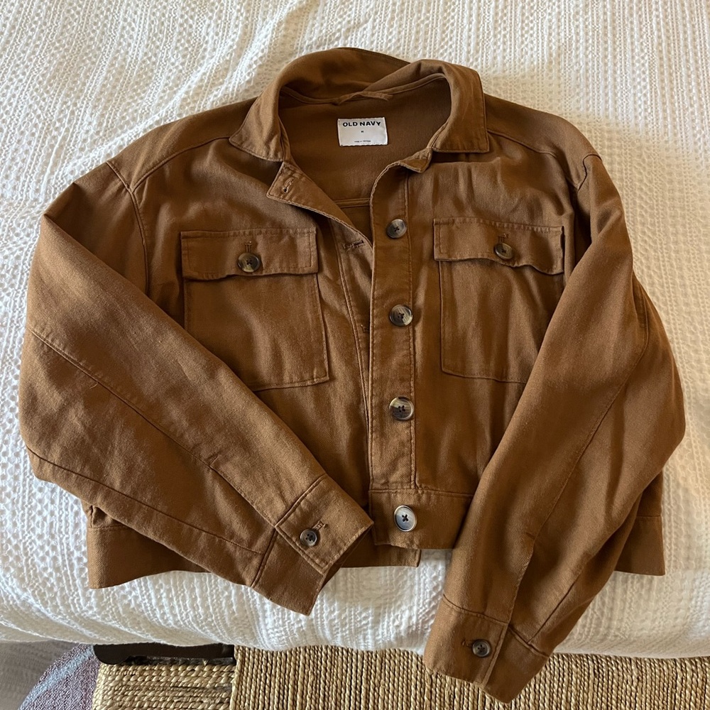 Old Navy Brown Utility Jacket